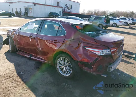 2020 Toyota Camry Xle Hybrid из США, поврежденный, VIN 4T1F31AK9LU530175